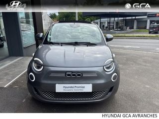 50300 : Hyundai Avranches - GCA - FIAT 500 - 500 - Mineral Grey métal - Traction - Electrique