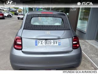 50300 : Hyundai Avranches - GCA - FIAT 500 - 500 - Mineral Grey métal - Traction - Electrique
