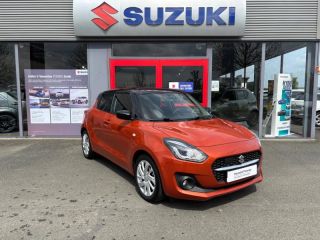 28600 : Hyundai Chartres - Alliance Automobile - SUZUKI Swift - Swift - So&#039;Color Flame Orange Pearl/Black métal - Traction - Essence/Micro-Hybride
