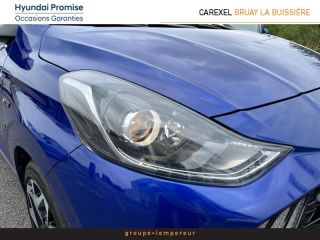 62700 : Hyundai Bruay-La-Buissière - Groupe Lempereur - HYUNDAI i10 - i10 - Intense Blue Métal/Toit/rétros Black - Traction - Essence