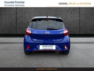 62700 : Hyundai Bruay-La-Buissière - Groupe Lempereur - HYUNDAI i10 - i10 - Intense Blue Métal/Toit/rétros Black - Traction - Essence