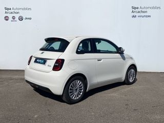 33260 : Hyundai Arcachon - Sipa Automobiles - FIAT 500e BERLINE MY22 SERIE 1 STEP 1 Icône &#039;2021&#039; - 500 III - Bossanova White - Automate à fonct. Continu - Courant électrique