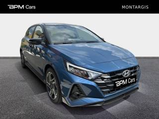 45200 : Hyundai Montargis - ELLIPSE Automobiles - HYUNDAI i20 - i20 - Vibrant Blue Métal/Toit+rétros Black - Traction - Essence