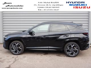 52000 : Hyundai Chaumont - Garage Michel Bazin - HYUNDAI Tucson - Tucson - Abyss Black Métal - Traction - Hybride : Essence/Electrique