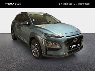 94270 : Hyundai Kremlin-Bicêtre - BPM Cars - HYUNDAI Kona - Kona - Ceramic Blue - Traction - Hybride : Essence/Electrique