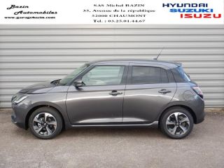 52000 : Hyundai Chaumont - Garage Michel Bazin - SUZUKI Swift - Swift - Mineral Gray Metal - Traction - Essence/Micro-Hybride