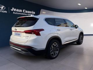 06130 : Hyundai Grasse - Garage Jean Cauvin - HYUNDAI SANTA FE Executive - SANTA FE IV - Blanc - Boîte automatique - Essence / Courant électrique
