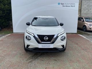 33110 : Hyundai Bordeaux Nord Le Bouscat - Sipa Automobiles - NISSAN JUKE 2021 Tekna - JUKE II - BLANC - Boîte manuelle - Essence sans plomb