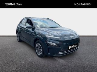 75013 : Hyundai Paris 13 - BPM Cars - HYUNDAI Kona - Kona - Dark Knight Métal - Traction - Electrique