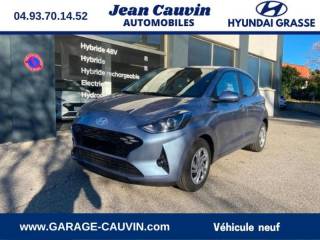 06130 : Hyundai Grasse - Garage Jean Cauvin - HYUNDAI i10 - i10 - Meta Blue - Traction - Essence