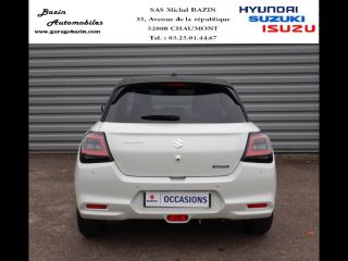 52000 : Hyundai Chaumont - Garage Michel Bazin - SUZUKI Swift - Swift - Pure White Pearl Metal/Toit Min Gray - Traction - Essence/Micro-Hybride