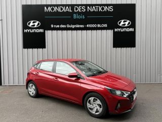 41000 : Hyundai Blois - Mondial des Nations - HYUNDAI i20 - i20 - Dragon Red Métal - Traction - Essence