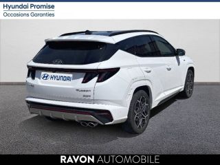 42100 : Hyundai Saint-Etienne - Ravon Automobile - HYUNDAI TUCSON N Line Executive - TUCSON IV - BLANC - Boîte automatique - Essence / Courant électrique