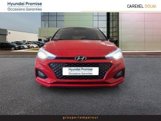 59187 : Hyundai Douai - Groupe Lempereur - HYUNDAI i20 - i20 - Tomato Red/Toit rétro Phantom Black - Traction - Essence