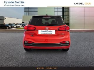 59187 : Hyundai Douai - Groupe Lempereur - HYUNDAI i20 - i20 - Tomato Red/Toit rétro Phantom Black - Traction - Essence