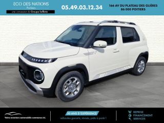 86000 : Hyundai Poitiers - Eco des Nations - HYUNDAI Inster - Inster - Blanc - Traction - Electrique