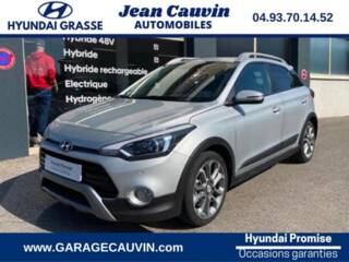 06130 : Hyundai Grasse - Garage Jean Cauvin - HYUNDAI i20 Active - i20 Active - Sleek Silver - Gris clair métallisé - Traction - Essence