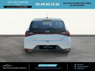 86000 : Hyundai Poitiers - Eco des Nations - HYUNDAI i20 - i20 - Blanc - Traction - Essence