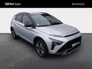 92130 : Hyundai ISSY-LES-MOULINEAUX - BPM Cars - HYUNDAI Bayon - Bayon - Sleek Silver Métal/Toit/rétros Black - Traction - Essence/Micro-Hybride