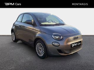 45200 : Hyundai Montargis - BPM Cars - FIAT 500 - 500 - Mineral Grey métal - Traction - Electrique