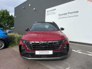 14100 : Hyundai Lisieux - Trajectoire Automobiles - HYUNDAI Tucson - Tucson - Sunset Red Métal - Traction - Hybride : Essence/Electrique