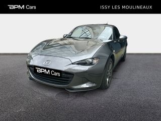 92130 : Hyundai ISSY-LES-MOULINEAUX - BPM Cars - MAZDA MX-5 - MX-5 - Machine Gray métallisé - Propulsion - Essence