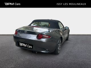 92130 : Hyundai ISSY-LES-MOULINEAUX - BPM Cars - MAZDA MX-5 - MX-5 - Machine Gray métallisé - Propulsion - Essence
