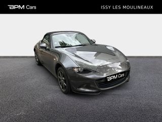 92130 : Hyundai ISSY-LES-MOULINEAUX - BPM Cars - MAZDA MX-5 - MX-5 - Machine Gray métallisé - Propulsion - Essence