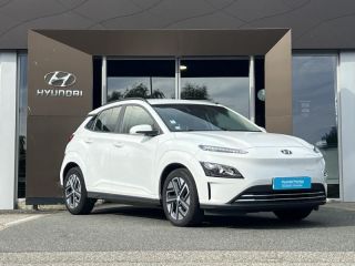 29000 : Hyundai Quimper - Iroise Automobiles - HYUNDAI Kona - Kona - Chalk White Métal - Traction - Electrique