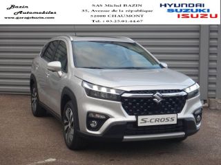 52000 : Hyundai Chaumont - Garage Michel Bazin - SUZUKI S-Cross - S-Cross - Silky Silver métallisé - Traction - Essence/Micro-Hybride