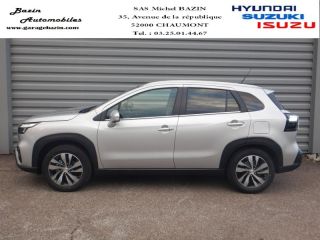 52000 : Hyundai Chaumont - Garage Michel Bazin - SUZUKI S-Cross - S-Cross - Silky Silver métallisé - Traction - Essence/Micro-Hybride
