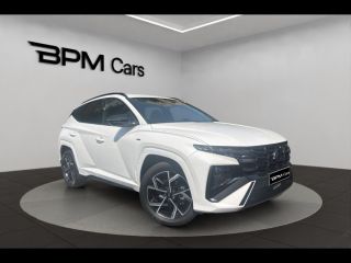 92250 : Hyundai La Garenne-Colombes - BPM Cars - HYUNDAI Tucson - Tucson - Serenity White Métal - Traction - Hybride : Essence/Electrique