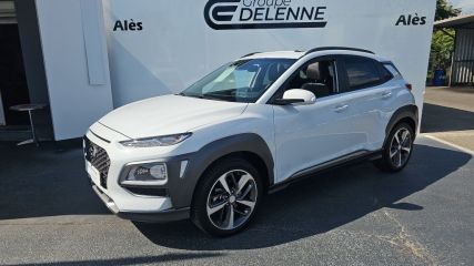 30100 : Hyundai Alès - Auto Hall - HYUNDAI KONA Initia - KONA - Blanc - Boîte manuelle - Essence sans plomb