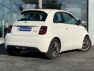 57200 : Hyundai Sarreguemines - Theobald Automobiles - FIAT 500 - 500 - Blanc - Traction - Electrique