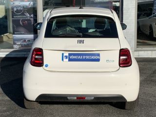 57200 : Hyundai Sarreguemines - Theobald Automobiles - FIAT 500 - 500 - Blanc - Traction - Electrique