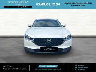 86000 : Hyundai Poitiers - Eco des Nations - MAZDA CX-30 - CX-30 - Blanc - Traction - Essence/Micro-Hybride