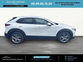 86000 : Hyundai Poitiers - Eco des Nations - MAZDA CX-30 - CX-30 - Blanc - Traction - Essence/Micro-Hybride