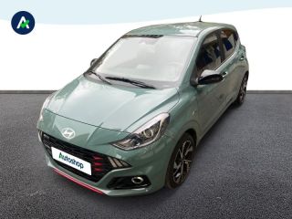 75013 : Hyundai Paris 13 - BPM Cars - HYUNDAI i10 - i10 - Mangrove Green Métal/Toit/rétros Black - Traction - Essence