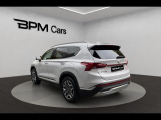 92250 : Hyundai La Garenne-Colombes - BPM Cars - HYUNDAI Santa Fe - Santa Fe - Glacier White Métal - Traction - Hybride : Essence/Electrique
