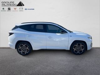 13290 : Hyundai Aix en Provence - Cap Milanesio - HYUNDAI TUCSON N Line Executive - TUCSON IV - Blanc - Boîte automatique - Essence / Courant électrique