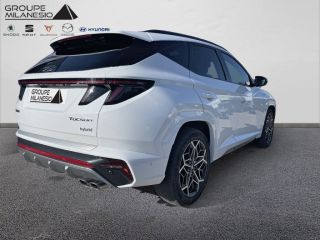 13290 : Hyundai Aix en Provence - Cap Milanesio - HYUNDAI TUCSON N Line Executive - TUCSON IV - Blanc - Boîte automatique - Essence / Courant électrique