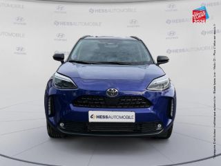 51100 : Hyundai Reims - HESS Automobile - TOYOTA Yaris Cross - Yaris Cross - Bleu Genièvre/Toit Noir Métallisé - Traction - Hybride : Essence/Electrique