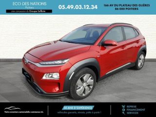 86000 : Hyundai Poitiers - Eco des Nations - HYUNDAI Kona - Kona - Rouge - Traction - Electrique