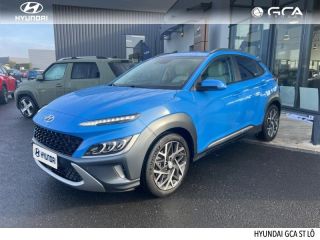 50000 : Hyundai Saint-Lô - GCA - HYUNDAI Kona - Kona - Surfy Blue Métal - Traction - Hybride : Essence/Electrique