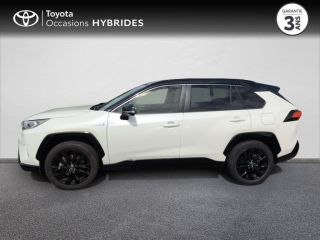 50000 : Hyundai Saint-Lô - GCA - TOYOTA RAV4 - RAV4 - Blanc Nacré/Toit Noir Attitude - Transmission intégrale - Hybride : Essence/Electrique