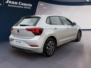 06130 : Hyundai Grasse - Garage Jean Cauvin - VOLKSWAGEN POLO Life - POLO VI - Gris - Boîte manuelle - Essence sans plomb