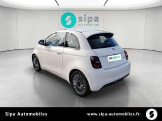 33140 : Hyundai - Sipa Automobiles – Bordeaux Sud - Villenave d’Ornon - FIAT 500e BERLINE MY22 SERIE 1 STEP 1  - 500 III ELECTRIQUE - Ice White - Automate à fonct. Continu - Courant électrique