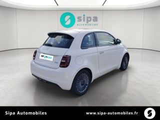 33140 : Hyundai - Sipa Automobiles – Bordeaux Sud - Villenave d’Ornon - FIAT 500e BERLINE MY22 SERIE 1 STEP 1  - 500 III ELECTRIQUE - Ice White - Automate à fonct. Continu - Courant électrique