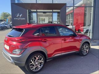 72100 : Hyundai Le Mans - GCH LE MANS - HYUNDAI Kona - Kona - Pulse Red Métal - Traction - Hybride : Essence/Electrique