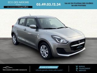 86000 : Hyundai Poitiers - Eco des Nations - SUZUKI Swift - Swift - Gris clair - Traction - Essence/Micro-Hybride